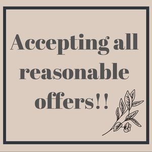 See something you like? Make me an offer!!